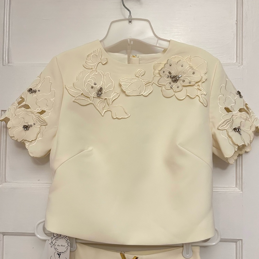 Elegant Miss Rosier Coralie Cream 2-piece Dress - Picture 11 of 14